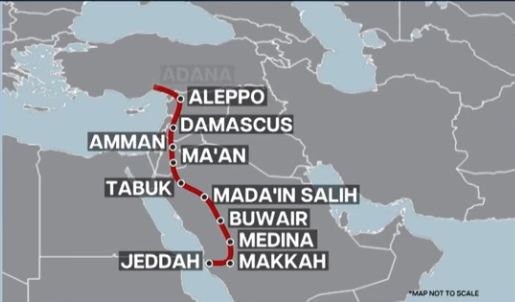 Map illustration of regional strategy